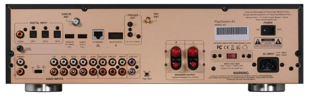 Advance Paris PlayStream A5 amplituner stereo